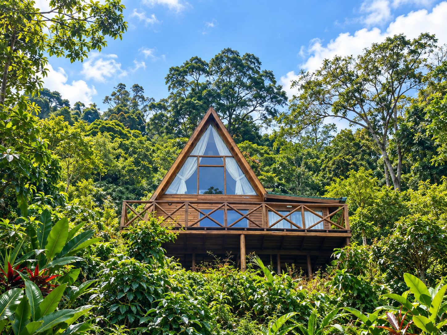 Cabaña A-frame